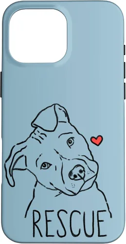 Vista 19 de iPhone 16 Rescue Dog, Pitbull, Rescue Mom, Adopt Don't Shop, Pittie Case