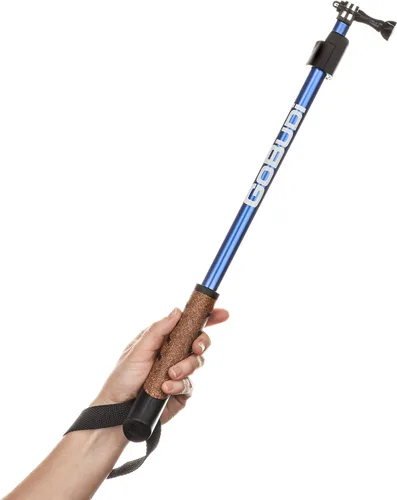 Vista 4 de Cámara de acción Selfie Stick compatible con todos los modelos GoPro/poste de montaje con correa de muñeca para cámara Hero 2, 3, 4, 5 Extensible
