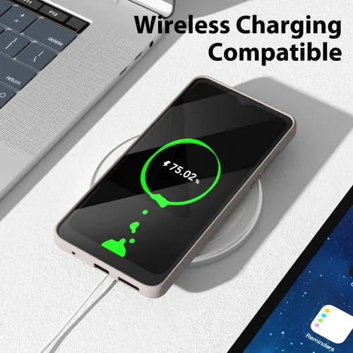 Vista 7 de oakxco para Motorola Moto G Power 2022 Funda de teléfono/Moto G Play 2023 Funda de teléfono de silicona líquida, goma de goma delgada y suave en gel