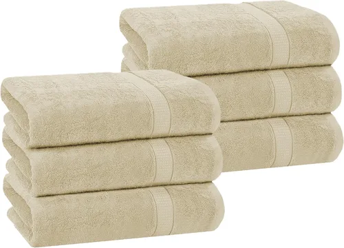 Vista 13 de GOLD TEXTILES Juego de 24 toallas de baño negras de alta absorción, multiusos, secado rápido, para piscina, gimnasio, hotel, spa