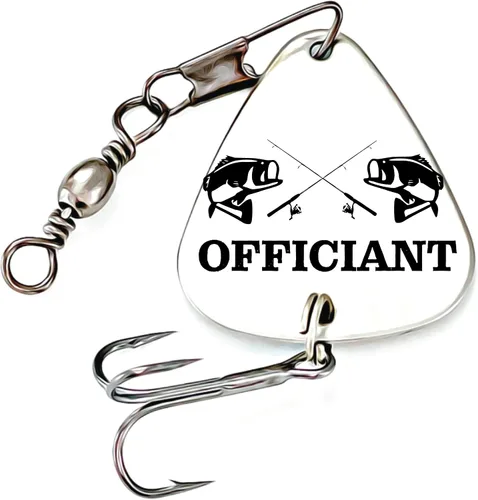 Vista 12 de Wedding Party Gift Fishing Lure Best Man Groomsman Officiant Usher Forever Your Little GILR Wedding-Lure