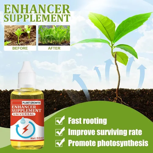 Vista 2 de Suplemento potenciador del crecimiento de las plantas, hormona de enraizamiento para plantas de corte, suplemento de hormona de enraizamiento