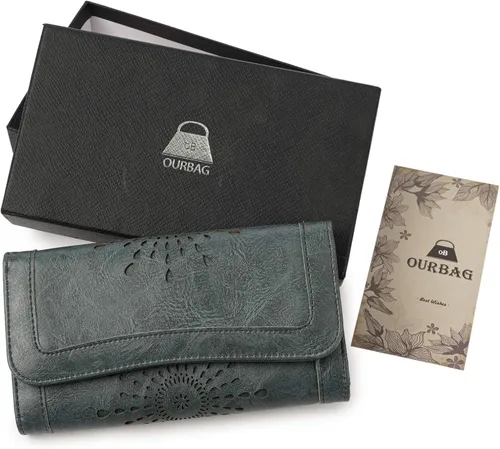 Vista 3 de OB OURBAG Cartera de piel para mujer, con tarjetero