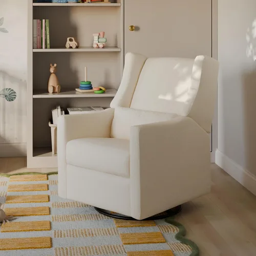 Vista 22 de Babyletto Kiwi Plus - Planeador reclinable eléctrico en lazo de peluche