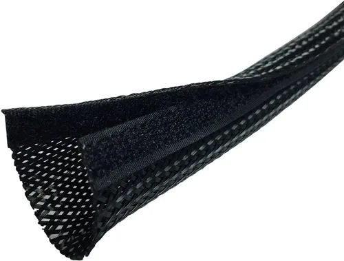 Vista 6 de Funda trenzada para cable de entrada lateral, con cierre de velcro, 4330220473