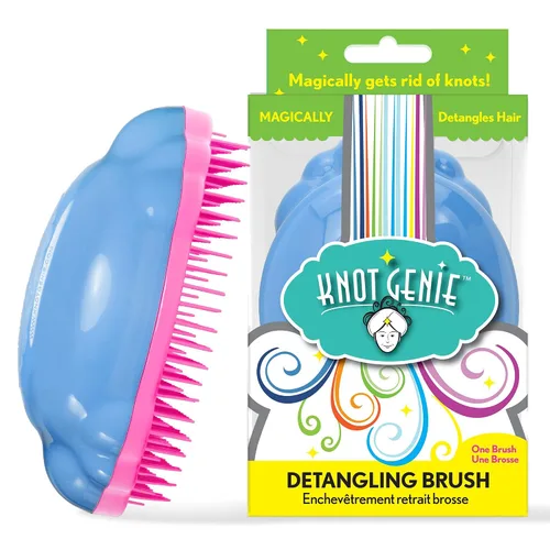 Vista 15 de Knot Genie, Cepillo para desenredar el cabello, Azul