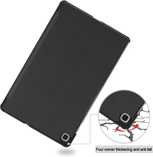 Vista 6 de Funda inteligente para Samsung Galaxy Tab S6 Lite de 10.4 pulgadas (modelos 2024/2022/2020), funda ligera con soporte triple y apagado automático