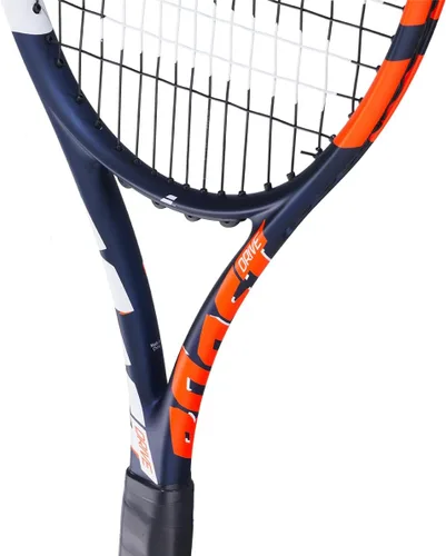 Vista 4 de Babolat Boost Drive - Raqueta de tenis con cuerda (Azul)