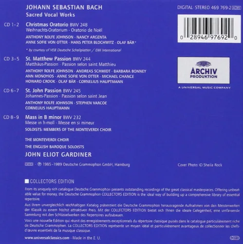 Vista 2 de St Matthew Passion Mass B Min St John Passion Christmas Oratorio