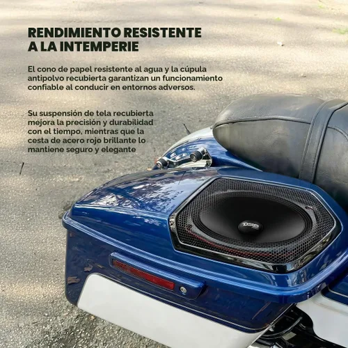 Vista 4 de DS18 PRO-SM69.2 6x9 Altavoz de Cono de Rango Medio de Montaje Poco Profundo Resistente al Agua, 500W Potencia Máxima, 250W RMS, 2 Ohmios - Perfecto