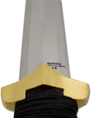 Vista 6 de Snake Eye presenta la espada katana samurái tradicional hecha a mano forjada a mano con soporte de exhibición y caja