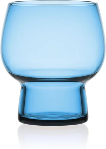 Vista 2 de Mikasa Phoebe - Bebida doble a la antigua, juego de 4, color azul