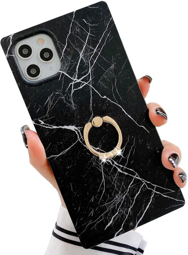 Vista 61 de Elegante funda con patrón de perlas compatible con iPhone, de borde rectangular, delgada, suave, de silicona de poliuretano termoplástico (TPU)