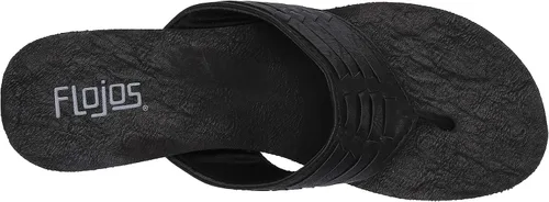 Vista 7 de Flojos Chanclas Jess para mujer Negro