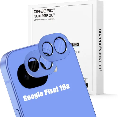 Vista 21 de Orzero Paquete de 2 protectores de lente de cámara compatibles con Google Pixel 9 Pro XL, protector de cámara de metal y vidrio de alta calidad