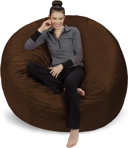Vista 66 de [Usado] Sofa Sack Funda para Silla Puff Solo la Funda, para Adultos y Niños, Sin Relleno, Cómoda y Esponjosa, Funda de Repuesto para Silla Puff