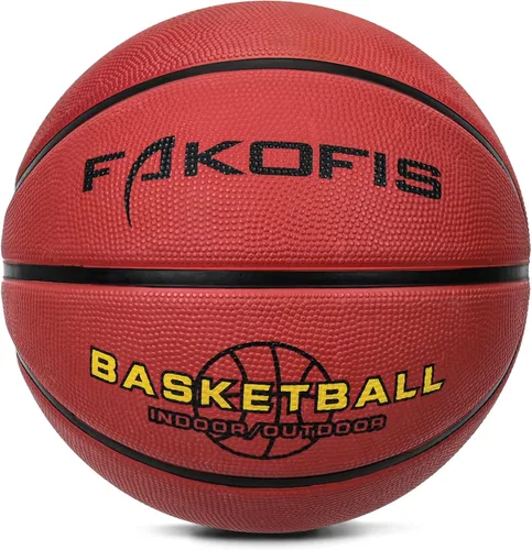 Vista 8 de Baloncesto para Niños y Jóvenes Tamaño 3/4/5 (22"/25.5"/27.5") Baloncesto de Goma Premium para Niños y Niñas de 3-14 Años Juego Interior y Exterior