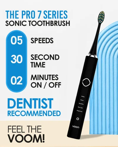 Vista 3 de Voom Sonic Pro 7 Series Cepillo de dientes electrónico recargable