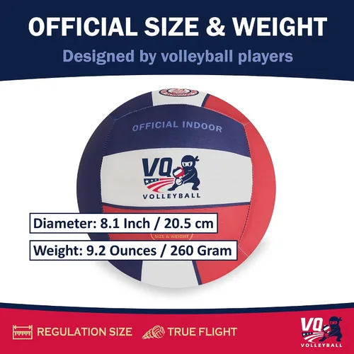 Vista 5 de Soft Volleyball - Foam, Silent, No-Deflate, Durable Indoor Volleyball for Training, Games & Practice - Soft on Arms, Safe for House