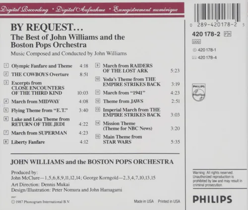 Vista 2 de By Request: The Best Of John Williams And The Boston Pops Orchestra