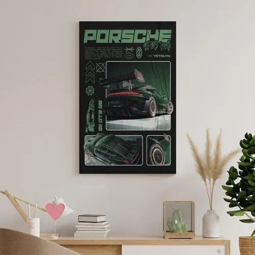 Vista 6 de JUANJIANG Póster de SuperCar para amantes del automóvil, póster de conocimiento, pintura decorativa, lienzo, arte de pared, póster de sala de estar