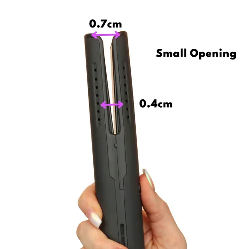 Vista 3 de Aria Beauty Insta Styler - Rizador de pelo de cerámica – Varita rizadora de doble voltaje – Rizador para rizos sin esfuerzo – Perfecto para viajes