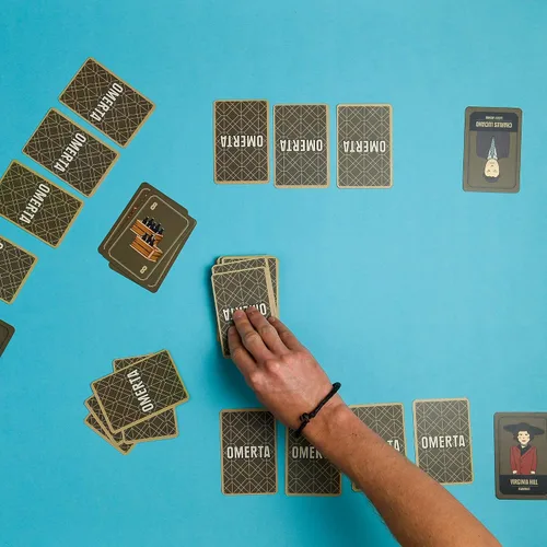 Vista 4 de Omerta - Juego de cartas – Juego de estrategia para niños y adultos, a partir de 10 años, 3 a 5 jugadores, 3 a 5 jugadores, 30 minutos de juego