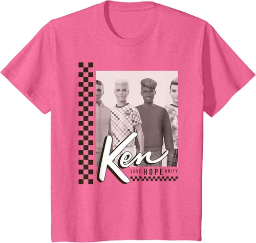 Vista 15 de Barbie - Camiseta Ken Love Hope Unity Blanco