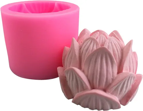 Vista 17 de 2 Piezas Pequeño Molde de Girasol de Silicona para Decoración de Fondant, Chocolate, Caramelo, Pastel, Vela, Jabón, Hornear, Pasta de Polímero
