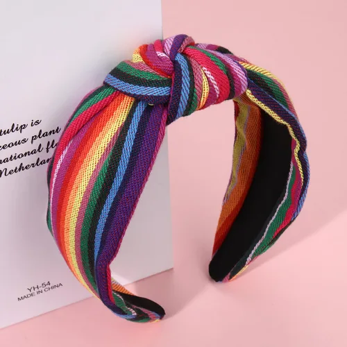 Vista 191 de YAHPERN Diadema para el día de San Valentín para mujer, colorida diadema de algodón con estampado de corazón de conversación XOXO Love, diadema