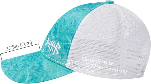 Vista 3 de BASSDASH Altimate Gorro de Pesca con Espalda de Malla para Hombres y Mujeres Gorra de Béisbol Camionero Ajustable