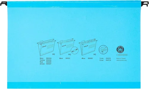 Vista 3 de Esselte Pendaflex - Folio Folio con ganchos para colgar, 25 unidades, color azul