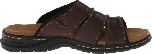 Vista 6 de Dr. Scholl's Gordon sandalia para hombre, Marrón