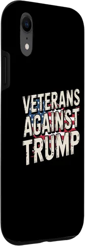 Vista 3 de Veterans Against Trump United for Change in Politics Case for iPhone XR