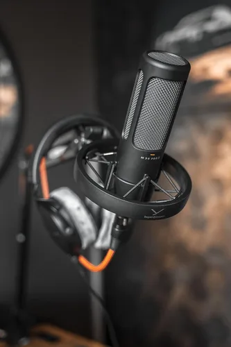 Vista 9 de Beyerdynamic M 90 PRO X - Micrófono de condensador verdadero para el hogar, proyecto, grabación de estudio con conector XLR incl. filtro pop