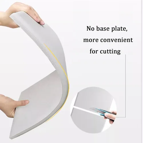 Vista 6 de Acolchado de pared 3D anticolisión para niños, tapete de pared autoadhesivo para paredes de TV, dormitorio de niños, fácil de instalar, calcomanías