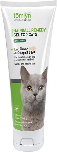 Vista 10 de Tomlyn Laxatone Gel de Remedio para Bolas de Pelo con Sabor a Hierba Gatera para Gatos, 4.25oz
