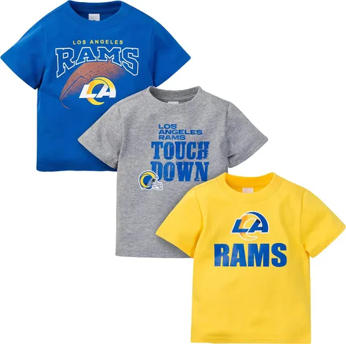 Vista 19 de Gerber Unisex Baby NFL 3 Pack Short Sleeve Team Fan Tee Shirt