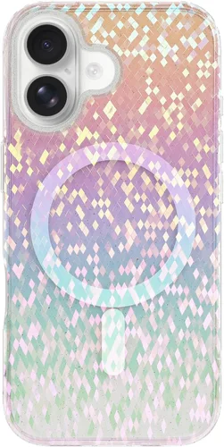Vista 75 de LONLI Hue - para iPhone 15 Pro Max [Compatible con Magsafe] - Funda de teléfono floral dorada - [Amortiguador de 360°] - Funda de teléfono linda