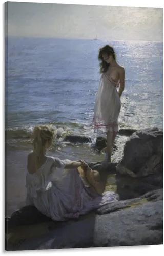 Vista 80 de Vicente Romero Redondo - Póster de pinturas artísticas de pared (32) marcos de fotos, regalos, lienzo, arte de pared, impresiones decorativas