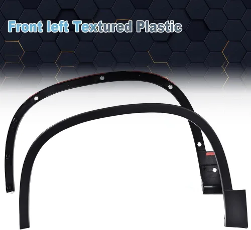 Vista 6 de PIT66 Fender Flare Fit 2012-2017 Volkswagen Tiguan, estilo de fábrica