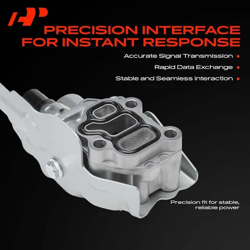 Vista 4 de A-Premium VTEC Conjunto de Válvula de Carrete de Solenoide con Interruptor de Presión de Aceite y Junta Compatible con Modelos Acura y Honda - 2.0L
