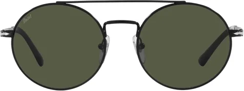 Vista 3 de Persol PO2496S - Gafas de sol redondas, doradoazul claro