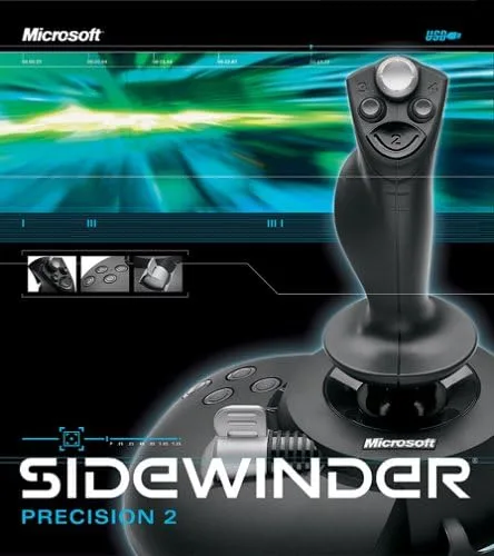 Vista 3 de Microsoft Sidewinder Precision 2 Joystick
