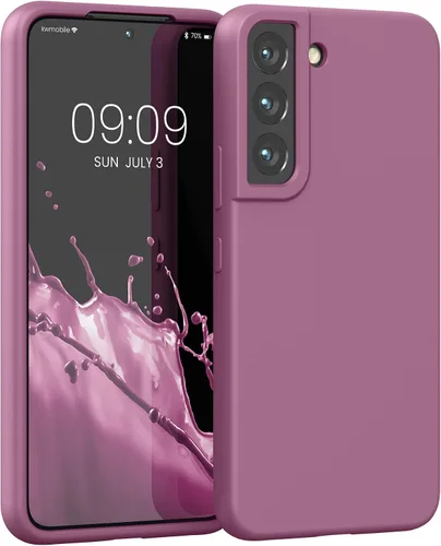 Vista 51 de kwmobile Funda compatible con Samsung Galaxy S9 - Funda de silicona TPU con acabado suave - Blue Reef