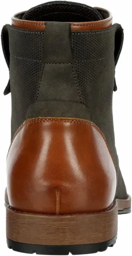 Vista 4 de Crush - Botas de trabajo casuales de combate de 6 pulgadas para hombre en color gris