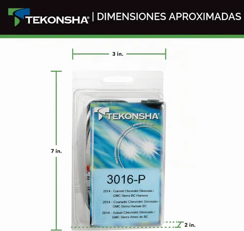 Vista 2 de Tekonsha 3016-P adaptador de cableado de control de freno para GM.