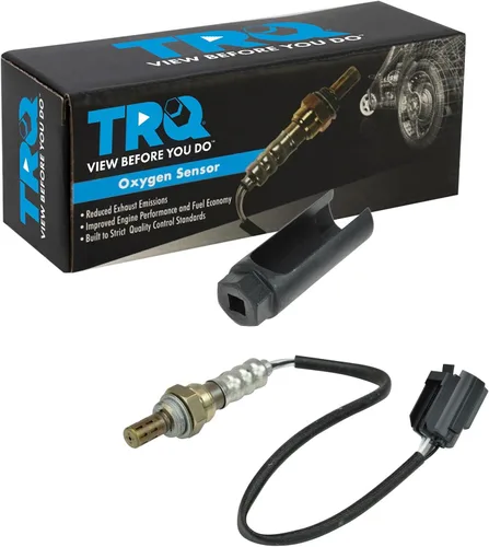 Vista 192 de TRQ Sensor de Oxígeno O2 de 4 Hilos de Banda Estrecha Compatible con VW Atlas 2.0L 2018-21, VW GTI 2.0L 2016-18, Audi A3 Quattro 2.0L 2015-18, VW