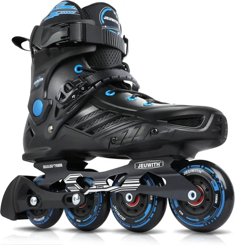 Vista 7 de Patines en línea para mujeres y hombres, cuchillas de calle al aire libre, para adultos, hombres y mujeres, patines profesionales de fitness unisex