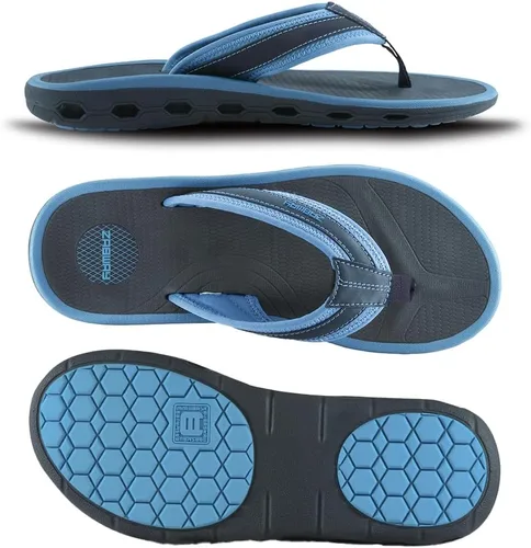Vista 7 de Sandalias de playa para hombre sandalias de secado rápido con resistencia al agua y diseño ligero, con una plantilla moldeada por compresión